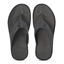 Puma Unisex Grey Galaxy Comfort V3 Thong Flip-Flops-77