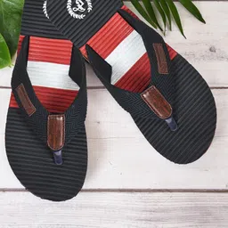 Ajanta Men Striped Thong Flip-Flops-picture-43