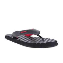 Sparx Men Black & Red Thong Flip-Flops-18