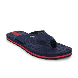 Action Plus Men Navy Blue & Red Thong Flip-Flops image 3