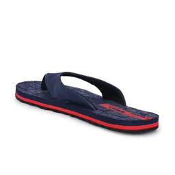 Action Plus Men Navy Blue & Red Thong Flip-Flops image 2