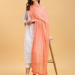 Dupatta Bazaar Embroidered Chiffon Dupatta image 4