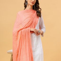 Dupatta Bazaar Embroidered Chiffon Dupatta image 5