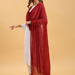 Dupatta Bazaar Embellished Chiffon Dupatta image 5