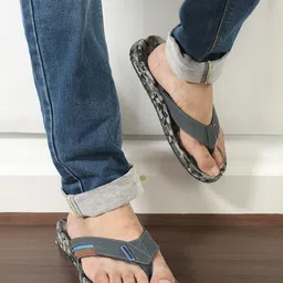 Carlton London Men Printed Thong Flip-Flops-image-38