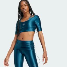 adidas by stella mccartney crop top women training women training-image-7