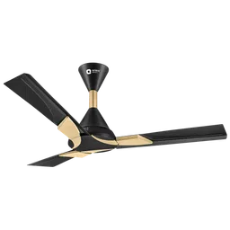 Orient Wendy 5 Star 1200mm 3 Blade High Speed Ceiling Fan (Rust Resistant, Black & Gold)-image-42