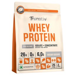 TruNativ Pro Blend Whey Protein, 2 lb Kesar Badam-62