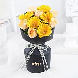 Peachy Gerbera Delight For Her-18