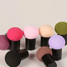CHRONEX Set Of 3 Mushroom Makeup Sponge Blender Set image 1