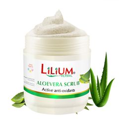 Lilium Active Anti-Oxidants Aloe Vera Scrub For Anti-Ageing - 500g-11