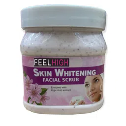 FEELHIGH Kojic Acid Extract Skin Whitening Face Scrub - 500 gm-25