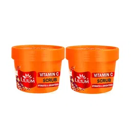 Lilium Vitamin C Set Of 2 Scrub For Hydrates & Brightens Skin - 100g Each-68