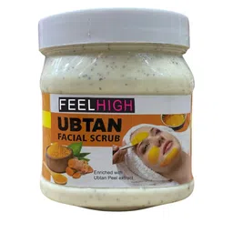 FEELHIGH Ubtan Peel Extract Face & Body Scrub - 500 gm-42