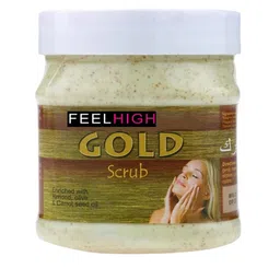 FEELHIGH Gold Face & Body Scrub with Almond & Olive - 500 ml-46