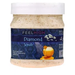 FEELHIGH Diamond Face & Body Scrub With Natural Cleansing Exfoliant Extract - 500 ml-20