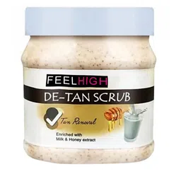 FEELHIGH De Tan Face Scrub with Milk & Honey Extract - 500 ml-37