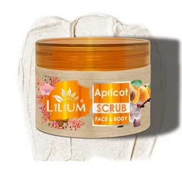 Lilium Apricot Face & Body Scrub -250g &Multifunction 5-in-1 Massager-36