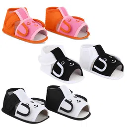 Smartots Infants Pack Of 3 Cotton Booties-53