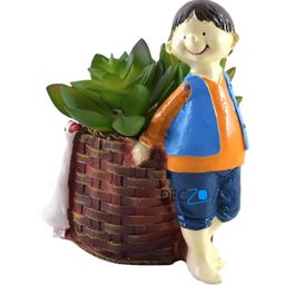 DECZO Brown Small Figurine Showpiece-image-1