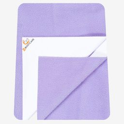 Bodycare Kids Purple Solid Cotton Mattress Protector-image-85
