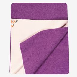 Bodycare Kids Violet Solid Cotton Mattress Protector-27