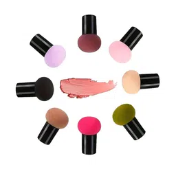 CHRONEX Set Of 3 Assorted Mushroom Makeup Sponge Set image 2