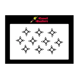 Comet Busters  Set Of 10 Bindi Sindoor image 3