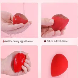 CHRONEX Set Of 3 Professional Makeup Blender Sponge image 3