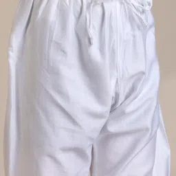 Manyavar Boys Regular Kurta and Pyjamas with Jacket image 3