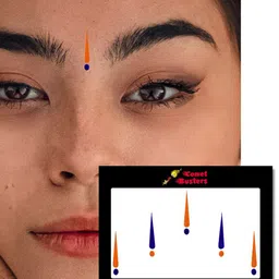 Comet Busters Set Of 5 Bindi Sindoor image 3