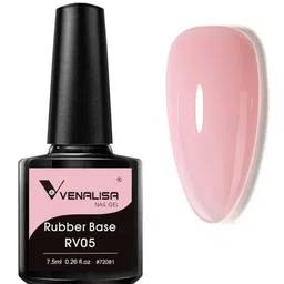 VENALISA UV Gel Polish Soak Off Rubber Base Coat Color 7.5ml-image-92
