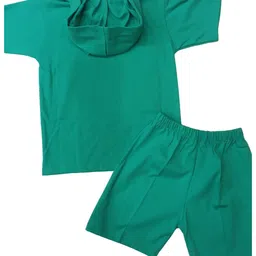 Pankhu Kids Printed Cotton T-shirt with Shorts image 4
