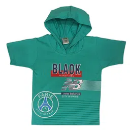Pankhu Kids Printed Cotton T-shirt with Shorts image 5