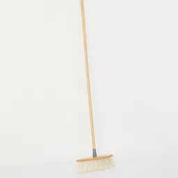 Home Centre Brown Indus Brooks Bamboo Floor Brush Bathroom Accessories-54