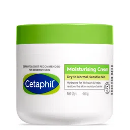 Cetaphil Moisturising Cream To Hydrate & Restore Skin Barrier For Dry Sensitive Skin- 450g-52