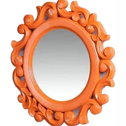 VAS collection home Round Wooden Wall Mirror-image-94