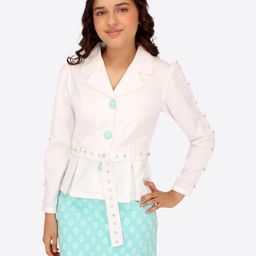 CUTECUMBER Girls Shirt Collar Shirt with Skirt-image-70