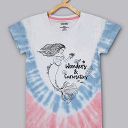 Kids Ville Girls The Little Mermaid Printed Cotton T-Shirt-picture-38