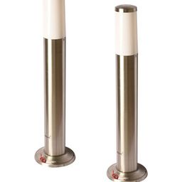 BENE Benjamin Bollard Grey & White 2 Pieces Self-Assembly Outdoor Lamps-image-92