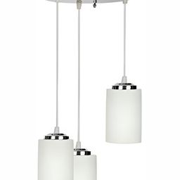 DENICRAAS White Glass Ceiling Lamp-image-98