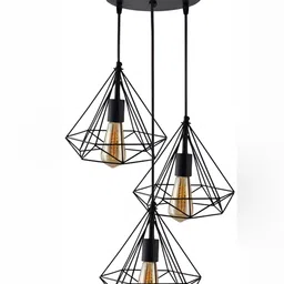 DENICRAAS Black Contemporary Ceiling Lamp-picture-17