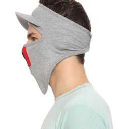 Gajraj Pack Of 2 Cotton Full Face Mask With Air Filter Mesh & Visor image 4