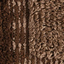 Saral Home Elyesse Brown Antiskid Bath-Door Mat image 2