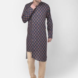 TABARD Men Printed Cotton Kurta-picture-42