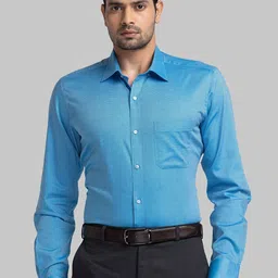 Raymond Contemporary Fit Pure Cotton Formal Shirt-image-14