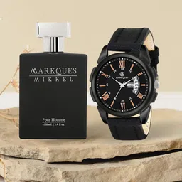 MARKQUES Men Mikkel Premium Pour Homme Eau De Parfum With Watch - 100ml-23