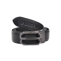 Sassora Men Textured Leather Reversible Formal Belt-image-81