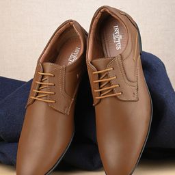 INVICTUS Men Round Toe Formal Derbys-image-91