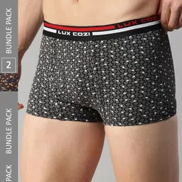 Lux Cozi Men Pack Of 2 Assorted Cotton Trunk-picture-9
